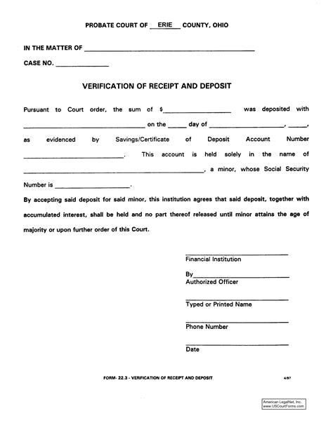 legal receipt  printable documents