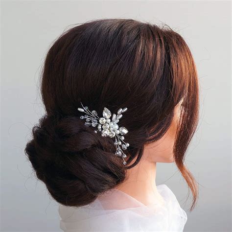 Kercisbeauty Wedding Bridal Hair Comb Hair Accessories For Bride Small