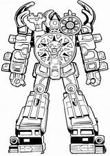 Robot Coloring Pages Animal Assemble Color sketch template