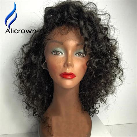 brazilian curly full lace wigs short lace front wigs human hair short human hair lace wigs