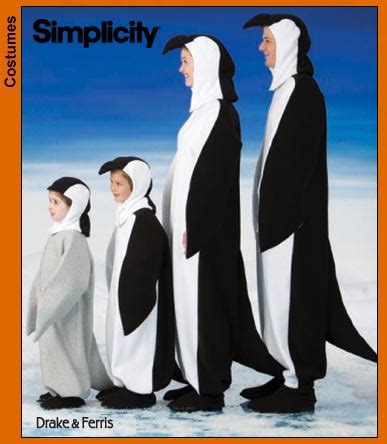 simplicity  penguin costume