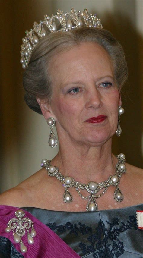 hm margrethe queen  denmark images  pinterest royal families royalty  denmark