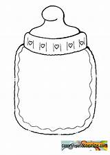 Baby Coloring Pages Clothes Template Para Pintar Canopic Jars Simple Biberones sketch template