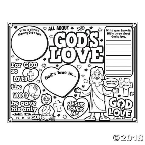 god loves  pages coloring pages