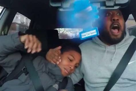 Watch This Dad Try To Be Cool Listening To Rap While His Son Ignores