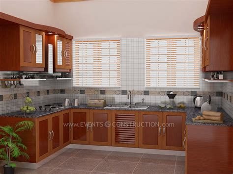 evens construction pvt  simple kerala kitchen design