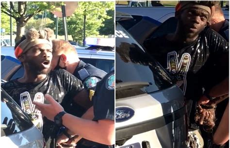 video shows police forcefully arresting black man  walmart