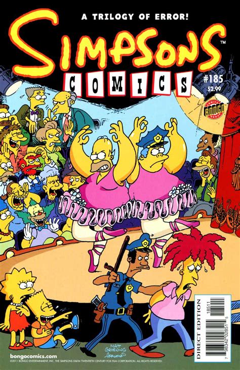 Simpsons Comics 185 Simpsons Wiki Fandom Powered By Wikia