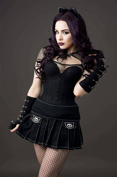 Pin By Beautiful Disaster On Kitty Kitty In 2020 Gothic Fashion Hot