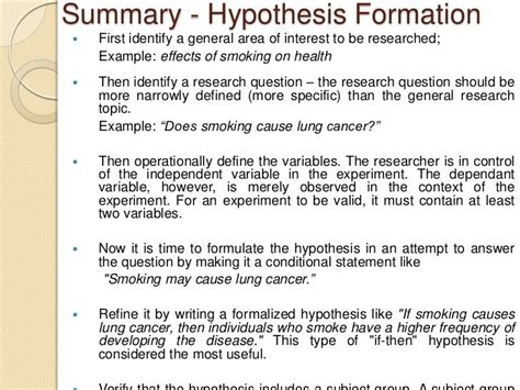 sample   research paper hypothesis  strong hypothesis