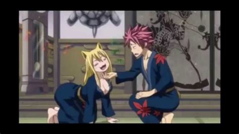 Fairy Tail Funny Moment Lucy And Natsu Youtube