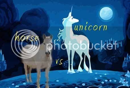 unicorn  horse  differences     unicorn