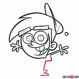 Timmy Turner Sketchok Fairly sketch template