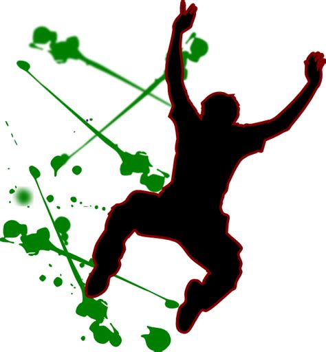 Jumping Man Clip Art At Vector Clip Art Online