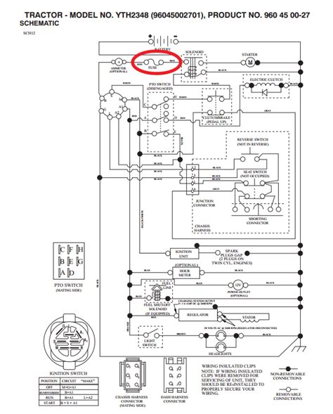 husqvarna yth wiring diagram