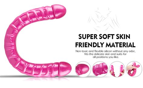Bsqipsd Lover Luxe Double Ended Dildo Waterproof Jelly