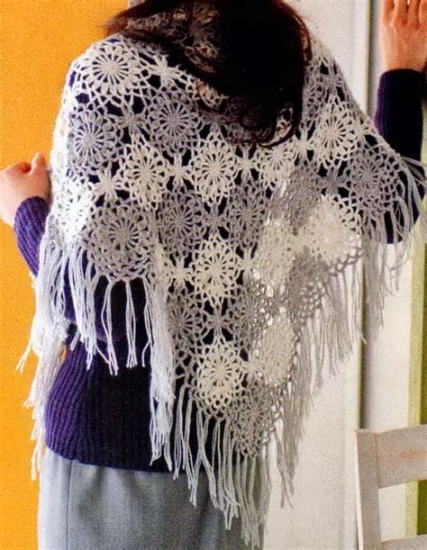 crochet shawl pattern beautiful womens shawl