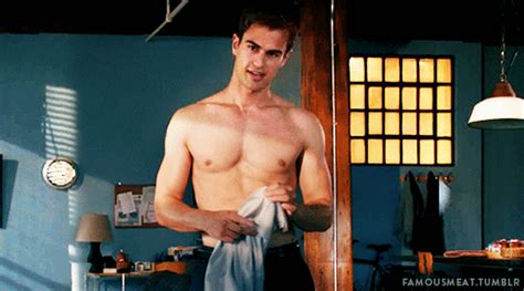 Theo James Gets Tended To Topless In New Movie Clip Dolly