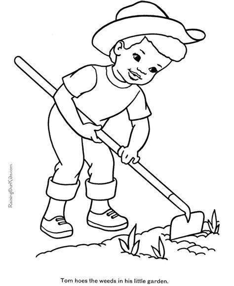 farmer coloring page   farm   superhero coloring pages