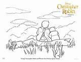 Christopherrobin Disney Theaters Hojas Sneak Anytots sketch template