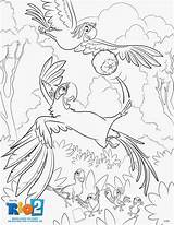 Coloring Rio Pages Movie Sheets Template Activities Rio2 Printable Family sketch template