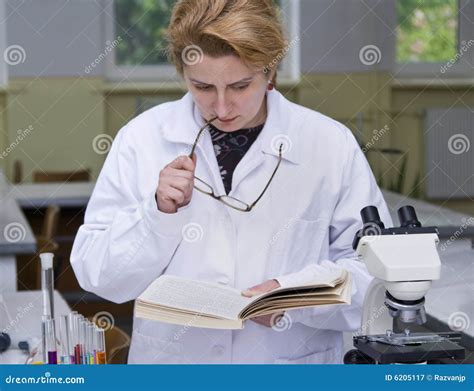 researcher reading royalty  stock photography image