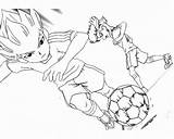 Inazuma Eleven Coloriage Coloring Axel Blaze Torch Pages Print Kids Color Anime Danieguto Justcolor sketch template
