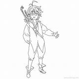 Sins Meliodas Nanatsu Xcolorings sketch template