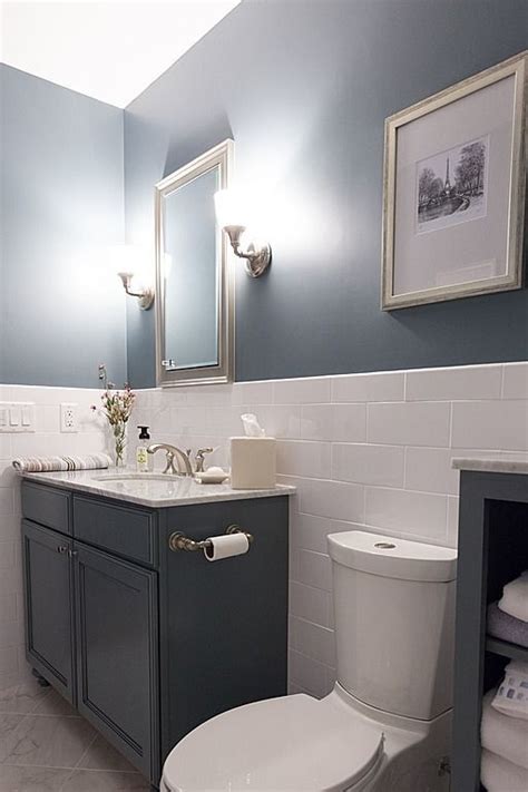 Bathroom Ideas Half Tile With Images Windowless Bathroom Small