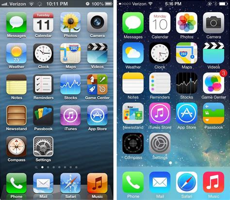 Getting To Know The Ios 7 Interface At A Glance [ios 7 Review] Cult