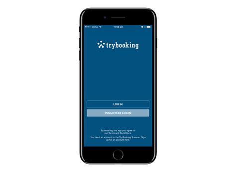 mobile scanning app trybooking