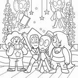 Coloring Steven Universe Adult Book Pages Pro Tpb Volume Dark Comments sketch template