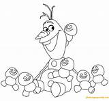 Frozen Olaf Coloring Pages Printable Snowman Color Disney Baby Elsa Colouring Sheets Online Colorings Print Birthday Getcolorings Kids Summer Getdrawings sketch template
