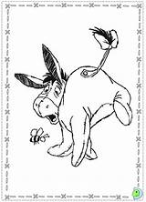 Dinokids Eeyore Coloring Close sketch template