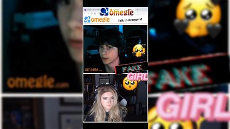 I Went On Omegle As A Fake Girl Omegle Best Moments Youtube