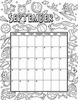 Coloring Onedesblog Kalender Calender Imprimibles Calendarios Woojr sketch template