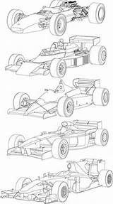 Formel Formule Carreras Blueprint Fórmula Dibujar Senna Antigos Ayrton Corrida Motorsport Clovis Toon Formula1 Malvorlagen Skizzierung Schnittzeichnungen Rennsport Rennwagen Bleistiftzeichnungen sketch template