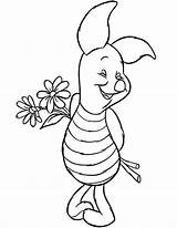 Piglet Coloring Pages Drawing Baby Pooh Template Getcolorings Getdrawings sketch template