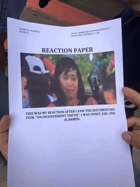 reaction paper win rfunny