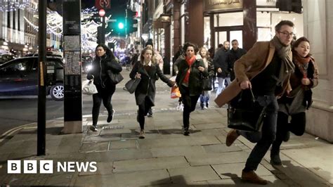 is it right to say people caught in a terror scare panic bbc news