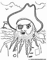 Coloring Beard Pages Blackbeard Getcolorings Pirate Color Template sketch template