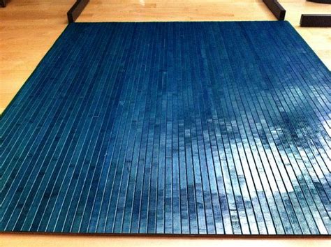 tahoe blue bamboo chair mat office floor mat hard wood floor protector desk chairmat hardwood