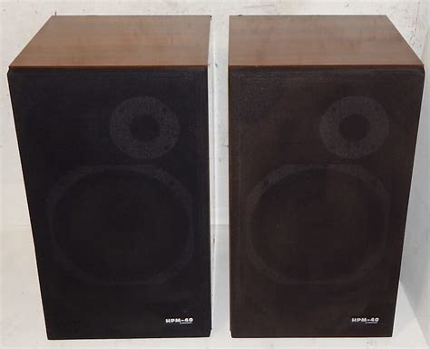 pioneer hpm 40 vintage floor standing speakers reverb