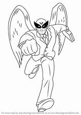 Birdman Attorney Superhero sketch template