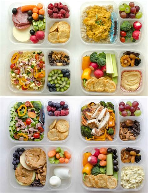 adult lunch box ideas healthy meal prep recipes  work lunches
