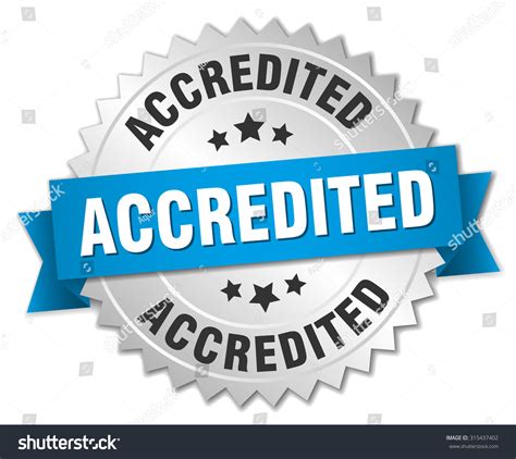accredited  silver badge  blue ribbonaccredited stickeraccredited buttonaccredited tag