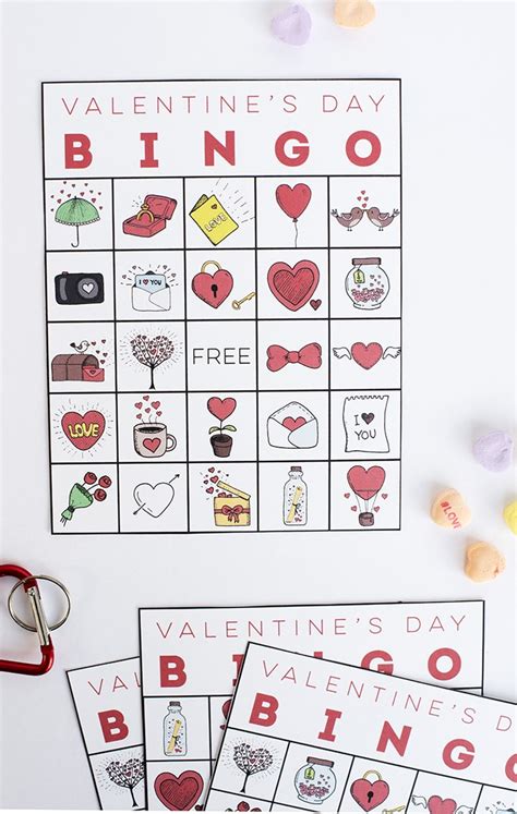 alice  loisfree printable valentines day bingo alice  lois