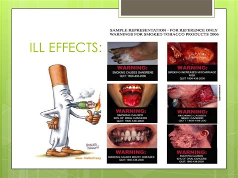 Cigarette Smoking And It’s Ill Effects