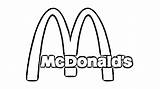 Mcdonalds Coloring Pages Printable Via sketch template