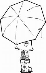 Umbrella Majuu Kaynak Sanat sketch template